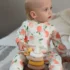 Слип для новорожденных на молнии
